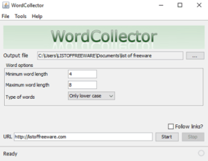 free wordlist generator